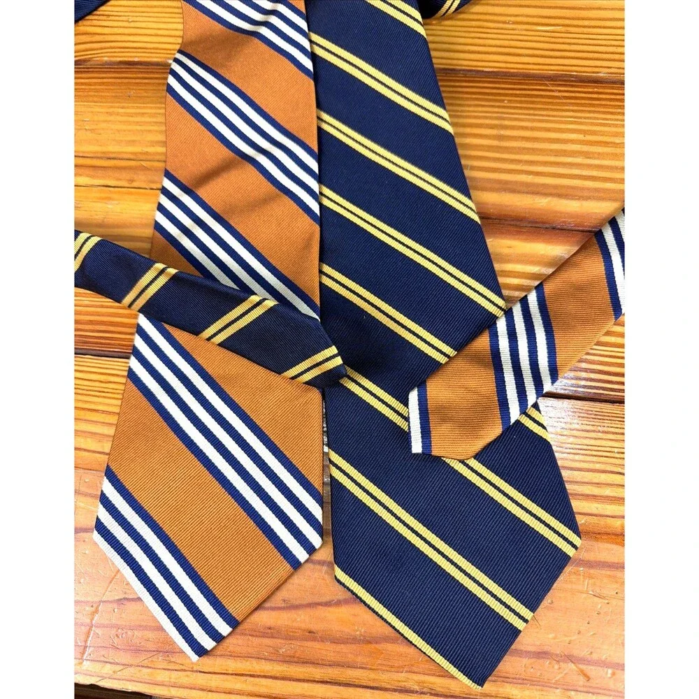 Jos. A. Bank Neck Ties Lot of 2 Executive Collection 100% Silk
